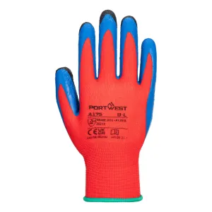 Duo-Flex Handschoen Rood/blauw voorkant
