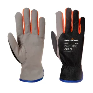 Wintershield Handschoen Zwart/Oranje voorkant