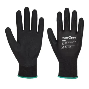 Dermi-grip NPR15 Nitril Korrelig Zwart voorkant