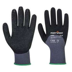 DermiFlex Ultra Plus Handschoen Grijs/zwart voorkant
