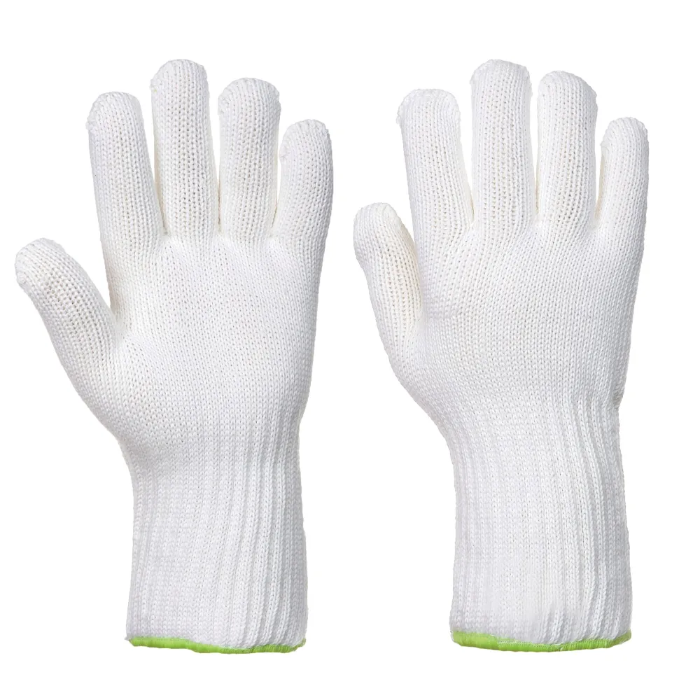 Hittebestendige 250° Handschoen Wit voorkant