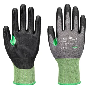 CS C18 PU Snijbestendige Handschoen Grijs/zwart voorkant
