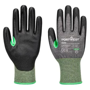 CS C15 PU Snijbestendige Handschoen Grijs/zwart voorkant
