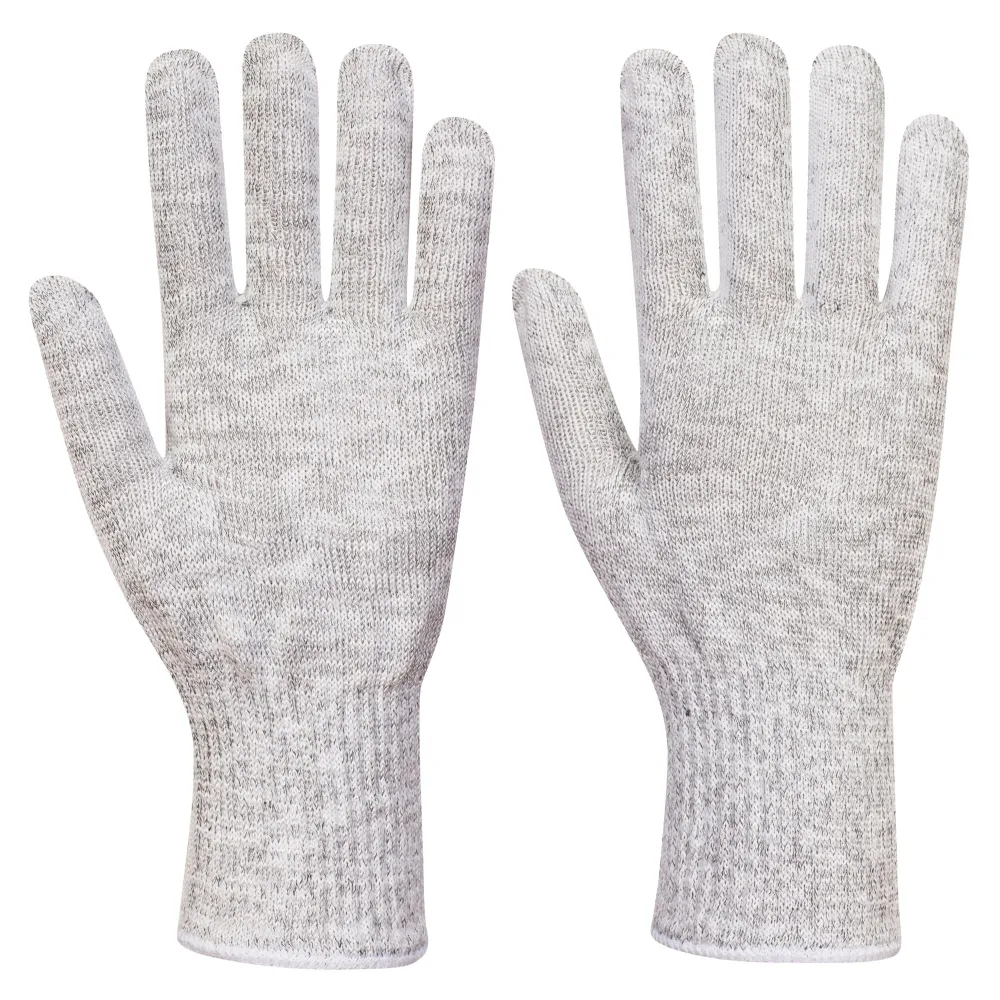 AHR 10 Voedsel Handschoen met Voering - 1 handschoen Grijs voorkant