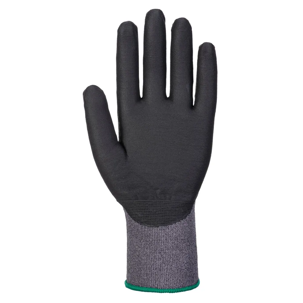 Grip 15 Nitril Impact Handschoen Zwart voorkant