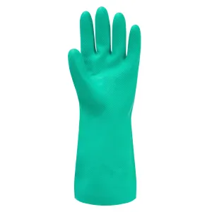 Nitrosafe Chemische Handschoen Groen voorkant
