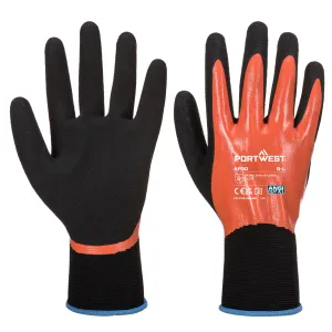 Dermi Pro Handschoen Oranje/zwart voorkant