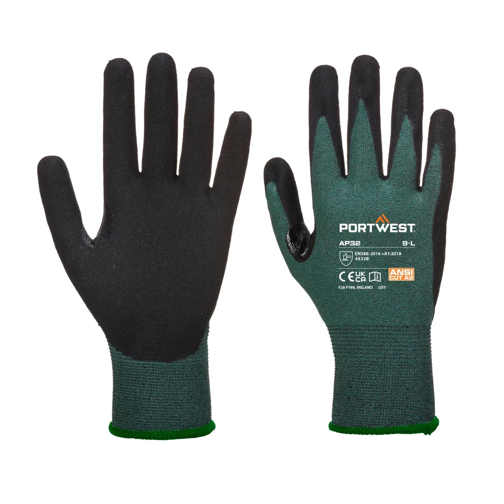 Dexti Cut Pro Handschoen Zwart/grijs voorkant