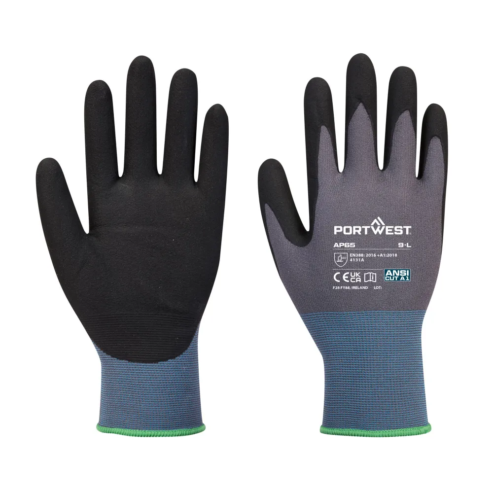 NPR Pro Nitril Foam Zwart/grijs voorkant