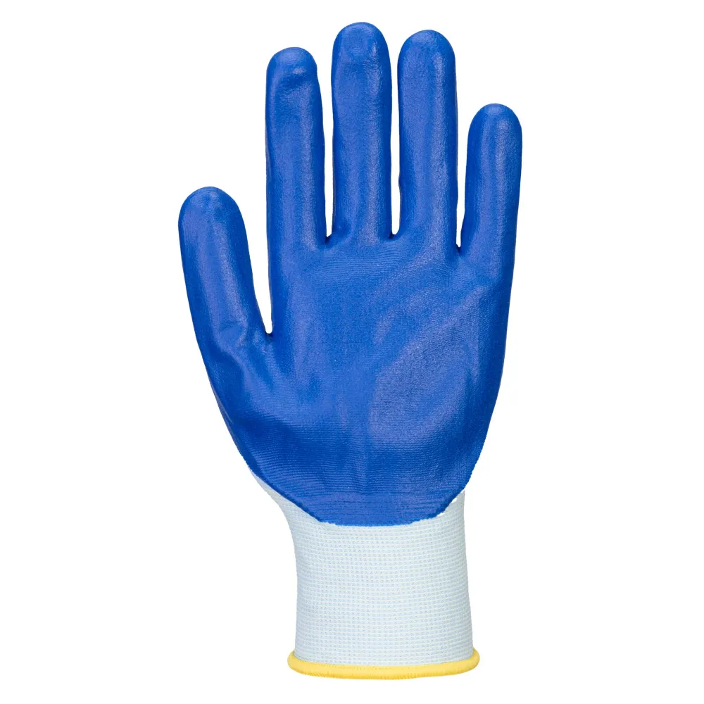 FD Grip 15 Nitril Handschoen Blauw voorkant