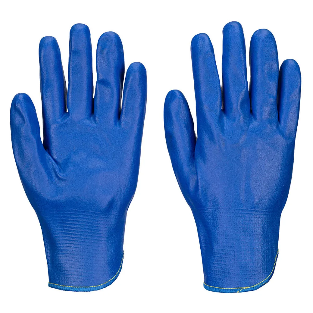 FD Grip 15 Nitril Handschoen Blauw voorkant