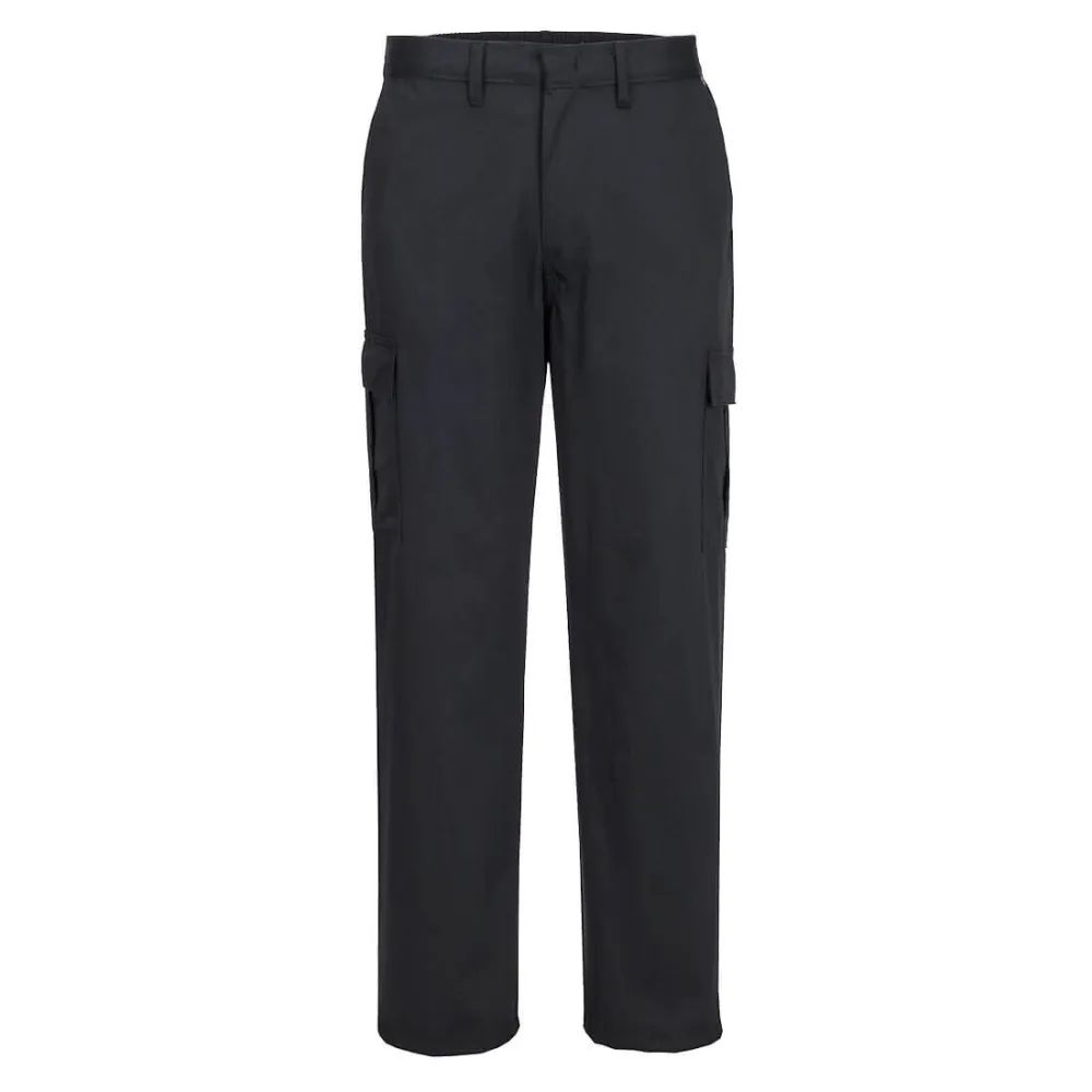 Antistatische ESD Broek Zwart voorkant