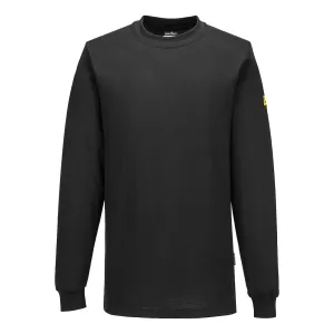 Anti-statisch ESD T-Shirt Lange Mouw
