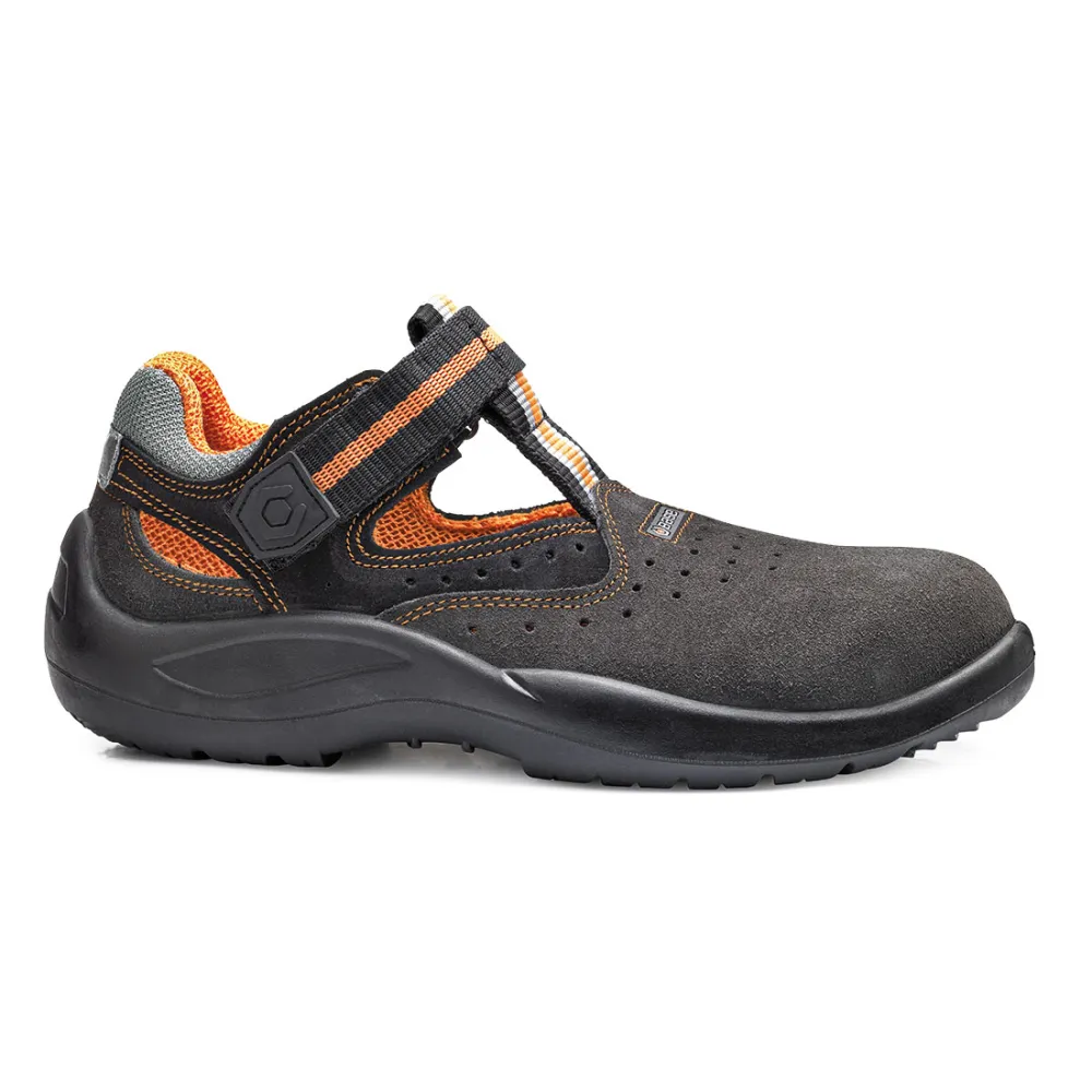 Summer S1P SRC Grijs/oranje voorkant