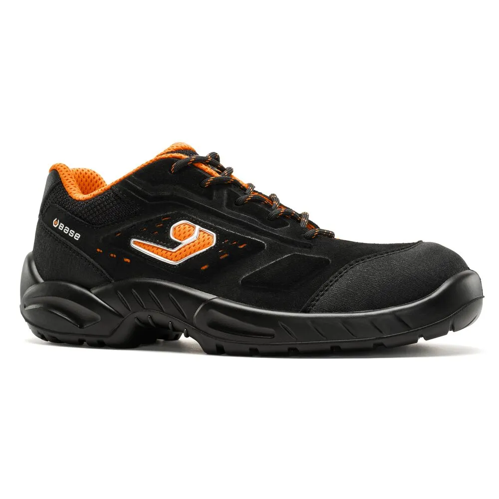 Arenal S1PS LG FO SR Zwart/Oranje voorkant
