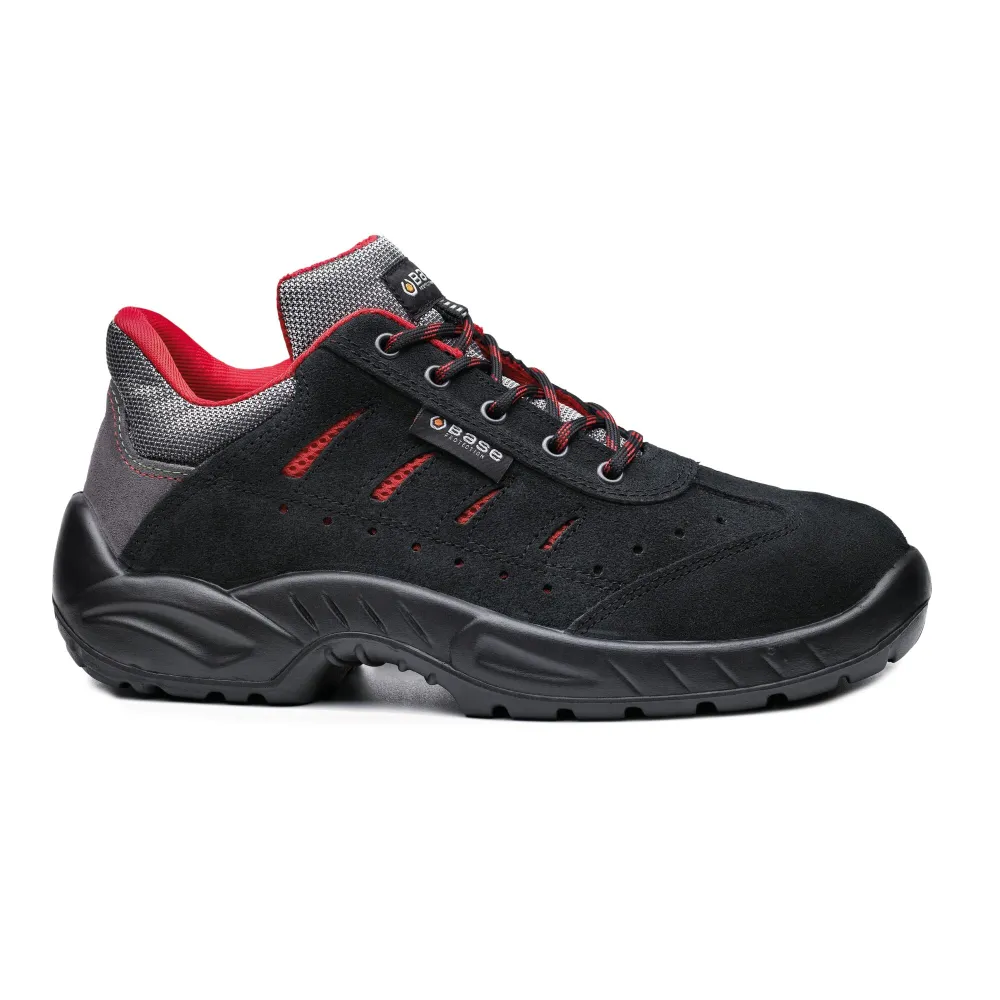 Toledo S1PL FO SR Zwart/rood voorkant