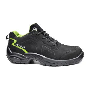 Chester S3L FO SR Zwart/groen voorkant
