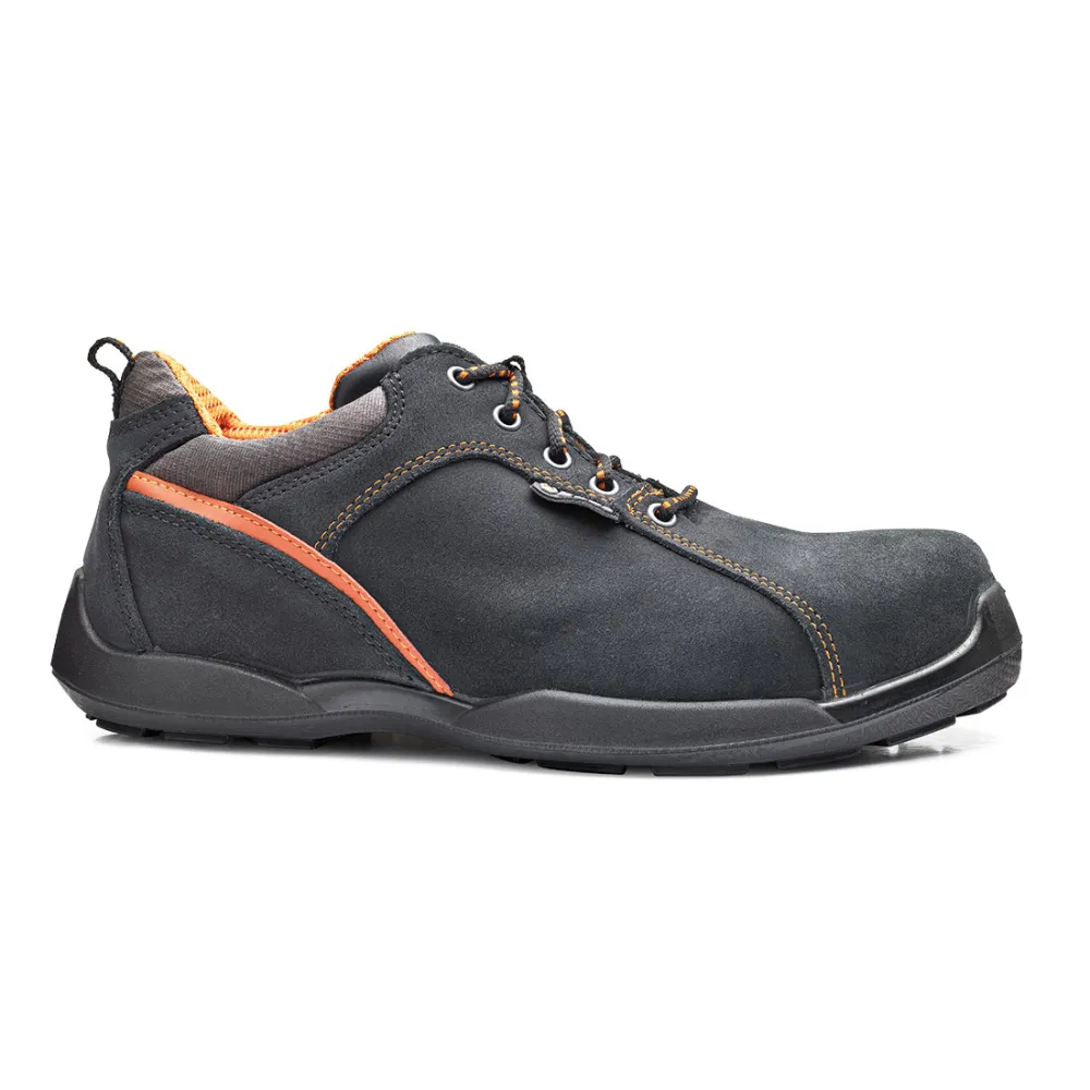 Scuba S1P SRC Zwart/Oranje voorkant