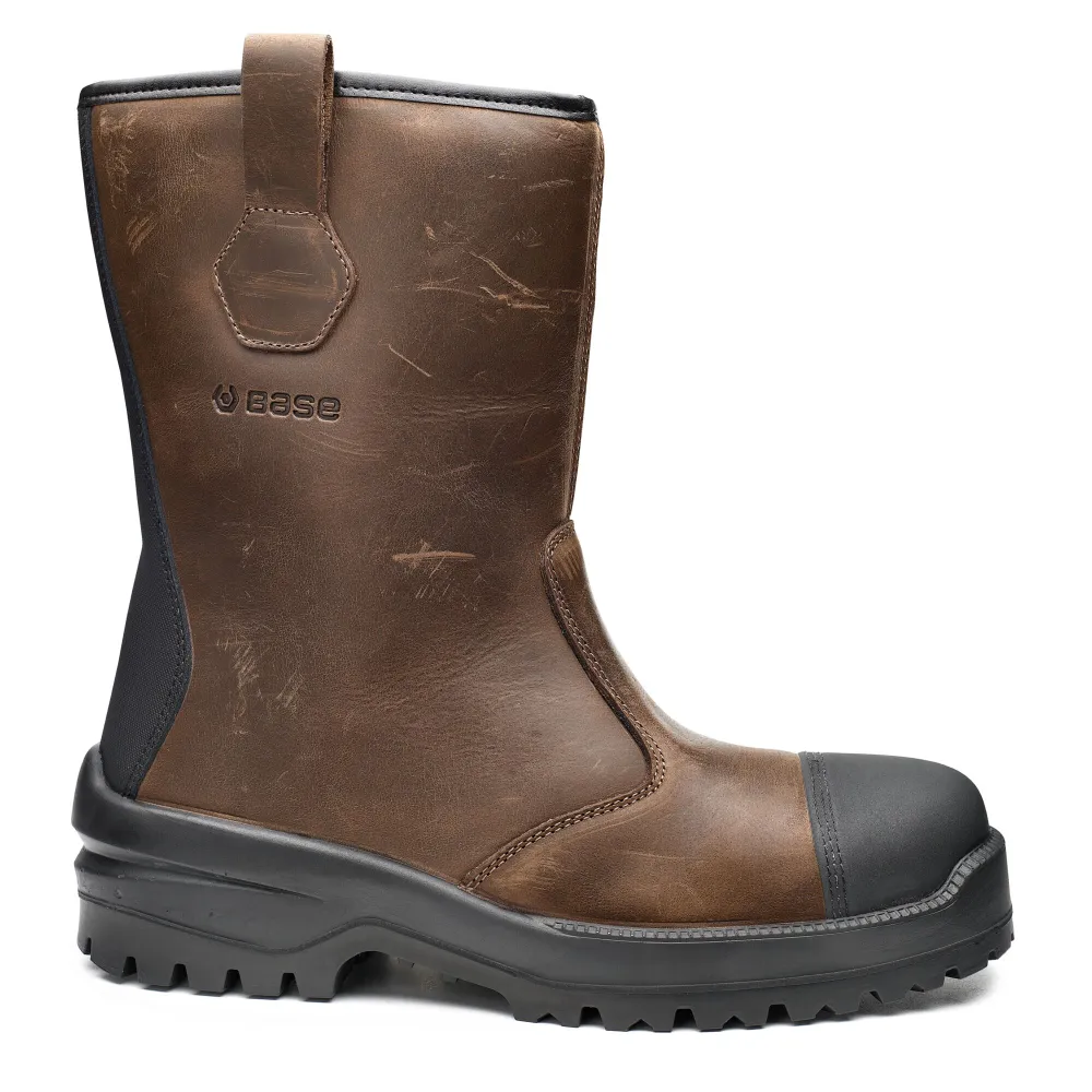 Elk S3L HRO CI HI LG FO SR Bruin/zwart voorkant