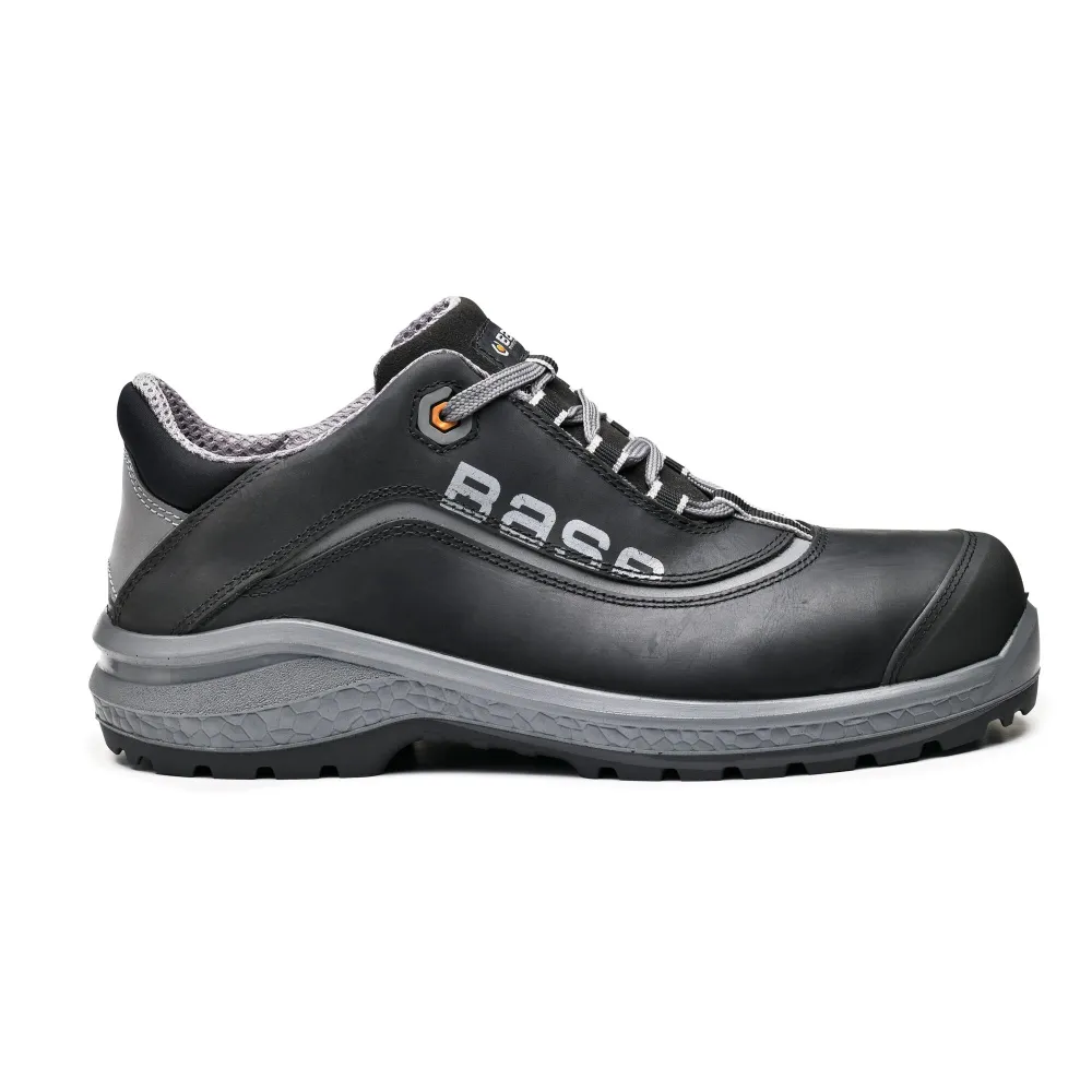 Be-Free S3S SC LG FO SR Zwart/grijs voorkant