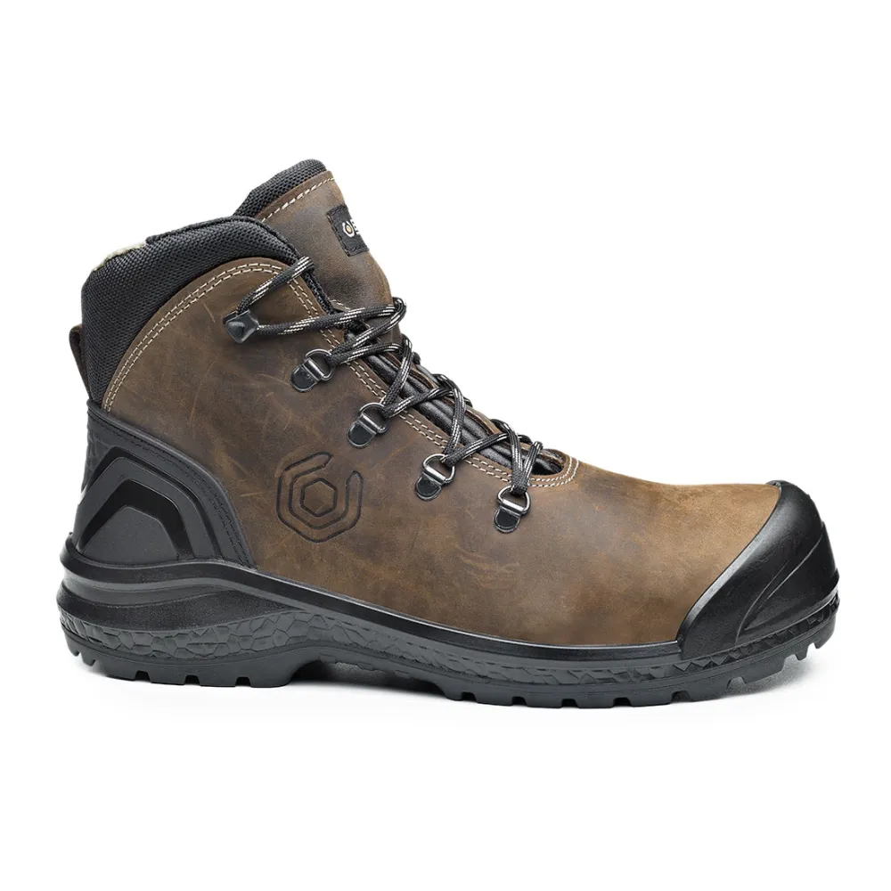 Be-Strong Top S3S Hi Ci Sc Lg Hro Fo Sr Bruin/zwart voorkant