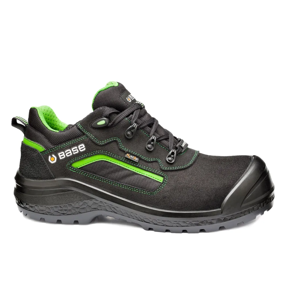 Be-Powerful S7S SC LG FO SR Zwart/groen voorkant