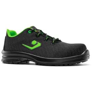 Halley S3L FO SR Zwart/groen voorkant