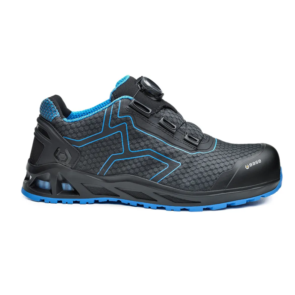 K-Jump/ K-Trek/ K-Rush S1 PS SC HRO FO SR Zwart/blauw voorkant