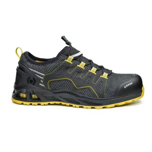 K-Balance/K-Walk S1 PS SC HRO FO SR Zwart/Geel voorkant