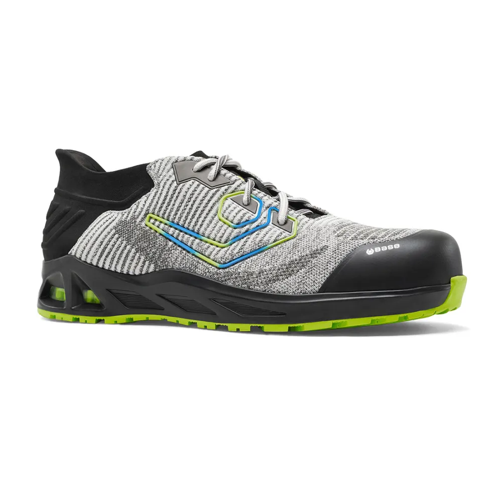 K-Super S1PS ESD HRO LG SC FO SR Zwart/grijs voorkant
