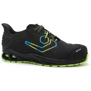 K-Flick S3S ESD HRO CI FO SR Zwart/groen voorkant