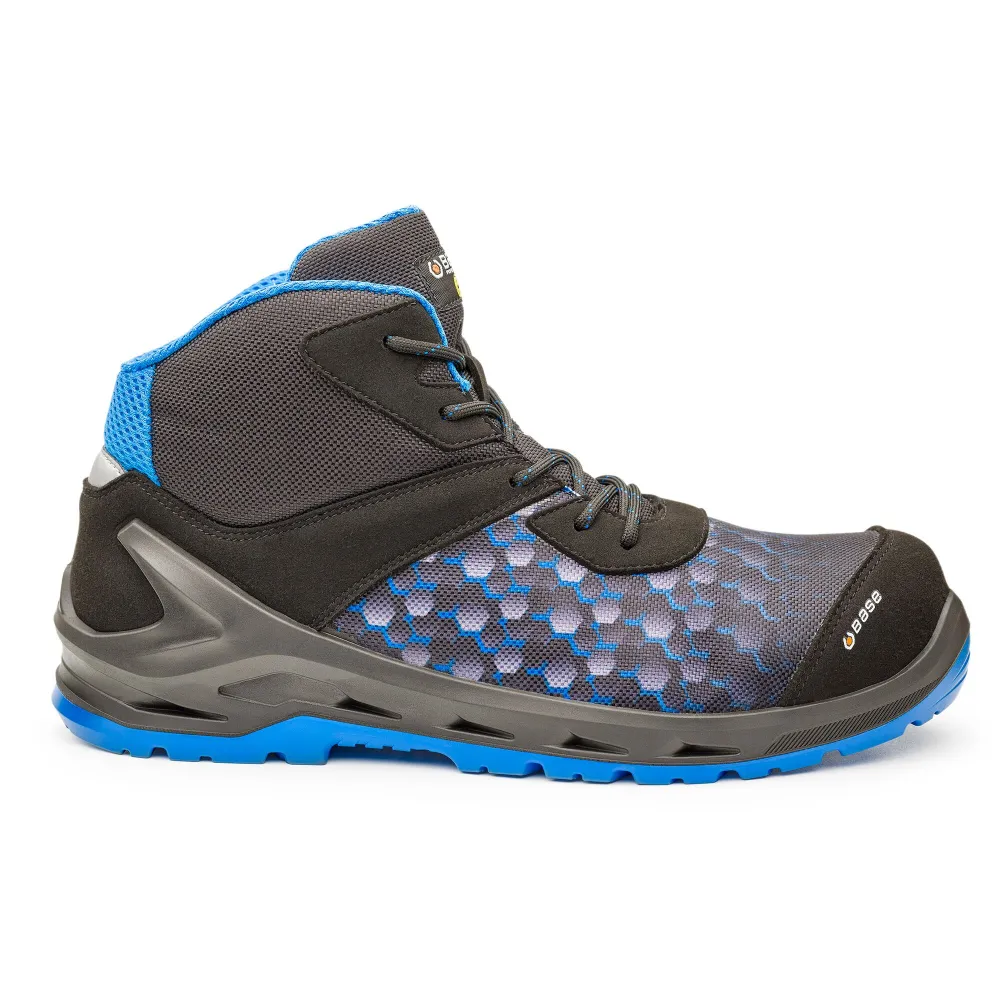 I-Robox Blue Top S3 ESD SRC Cool Grijs voorkant