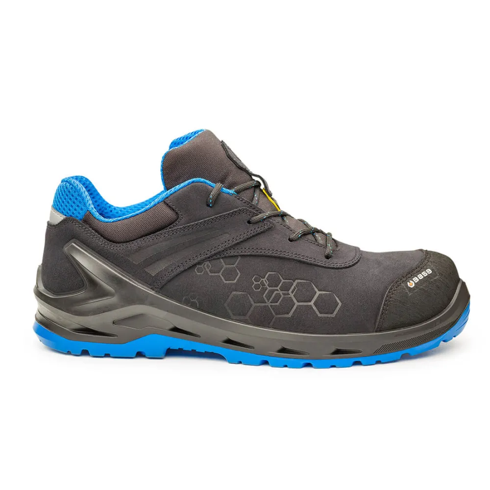 I-Robox Shoe S3 CI ESD SRC Zwart/blauw voorkant