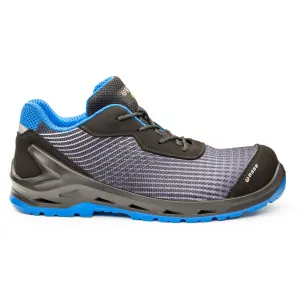I-Cyber Shoe S1P ESD SRC Zwart/blauw voorkant