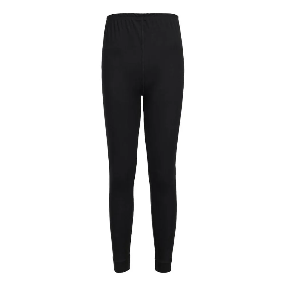 Dames Thermo Broek Zwart voorkant