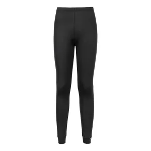 Thermische Basislaag Legging Zwart voorkant