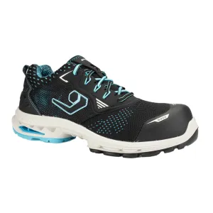 Sydney S1PS ESD LG SC FO SR Zwart/blauw voorkant