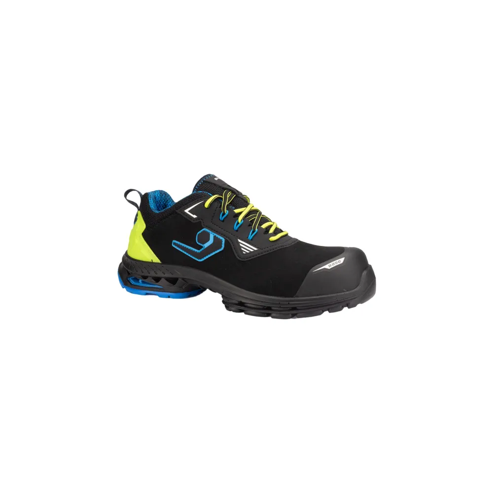 Athens S3S SC LG FO SR Zwart/groen voorkant