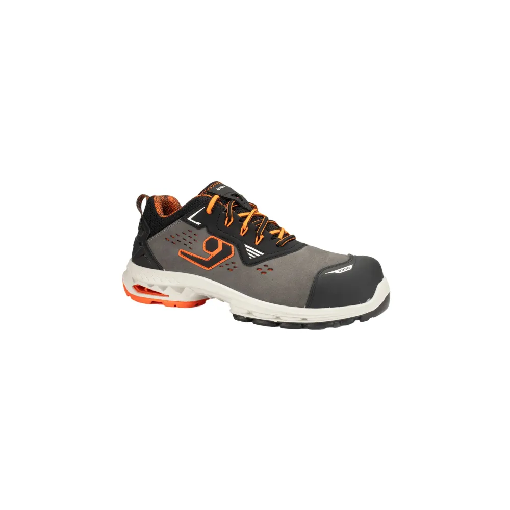 Madrid S1PS ESD LG SC FO SR Grijs/oranje voorkant
