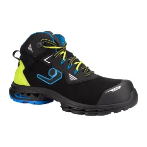 Boston S3S SC LG FO SR Zwart/groen voorkant