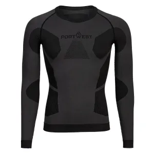 Dynamic Air Baselayer Ondergoed Antraciet voorkant