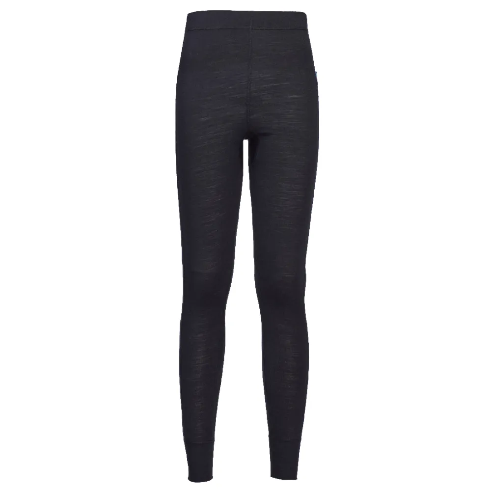 Marinowol legging Zwart voorkant