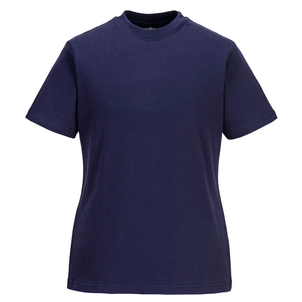 Dames T-shirt Marine voorkant