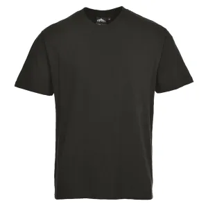 Turijn Premium T-Shirt Zwart voorkant