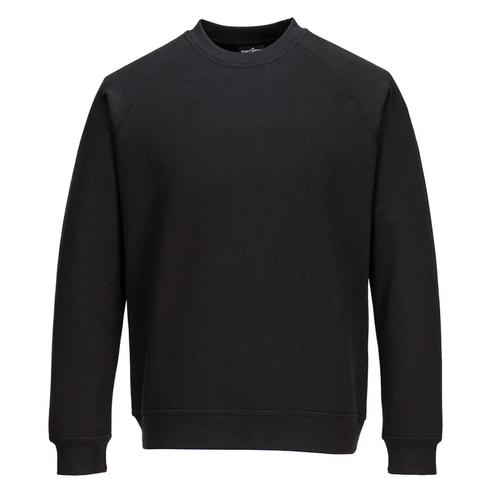 Dames Sweatshirt Zwart voorkant