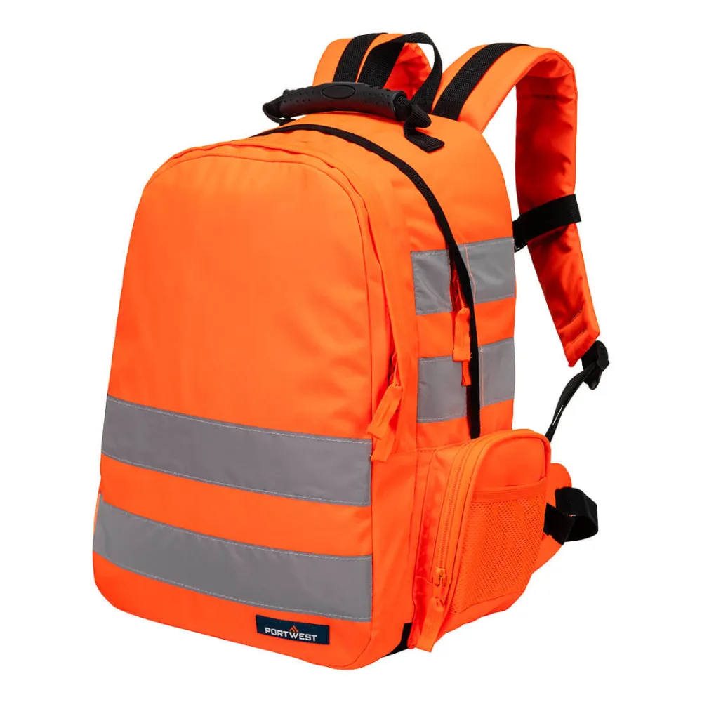 Hi-Vis Rugzak Oranje voorkant
