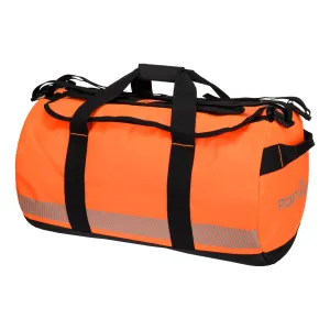 Hi-Vis Waterdichte PVC Tas Oranje voorkant