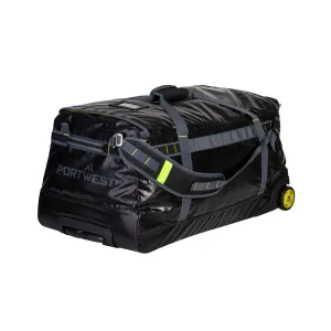 PW3 100L Waterdicht Duffle Reistas Zwart voorkant