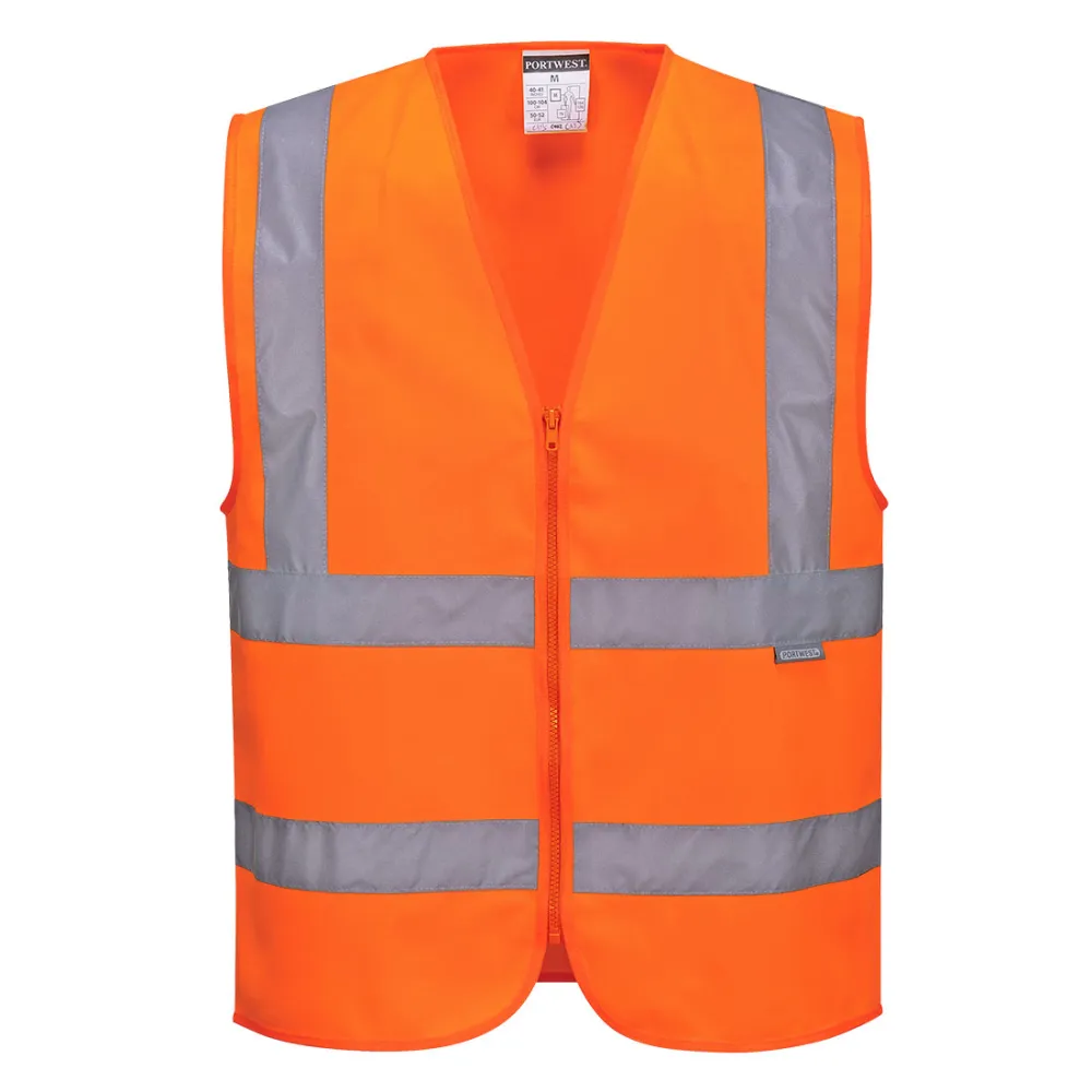 Hi-Vis Band en brace vest Oranje voorkant
