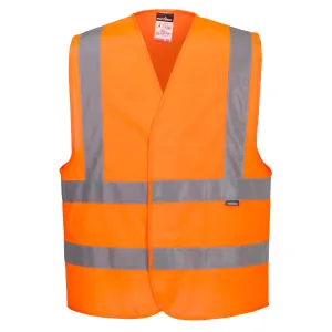 Hi-Vis Band en brace vest Oranje voorkant